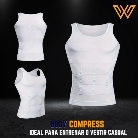 💥 LLEVA DOBLE – PAGA SOLO 1️⃣ | Camisilla Moldeadora Body Compress + 🚚 Envío GRATIS