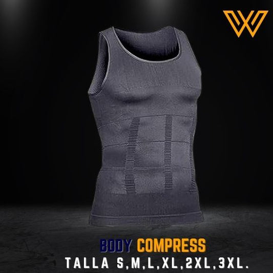 💥 LLEVA DOBLE – PAGA SOLO 1️⃣ | Camisilla Moldeadora Body Compress + 🚚 Envío GRATIS