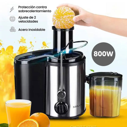 🍊Lleva el Extractor de Jugos de 800W y recibe GRATIS un Dispensador Automático de Agua💧