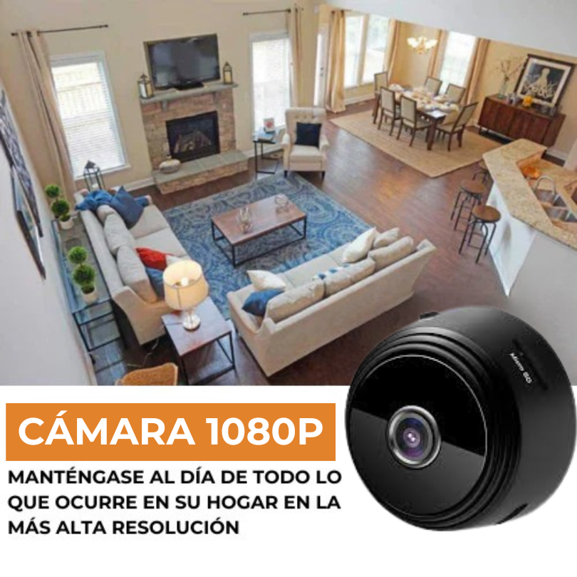 (COMPRA 1 Y LLEVA 2) Mini Cámara Espía PREMIUM + Regalo Sorpresa [1080P ULTRA HD]
