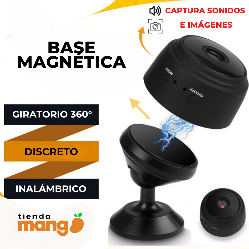 (COMPRA 1 Y LLEVA 2) Mini Cámara Espía PREMIUM + Regalo Sorpresa [1080P ULTRA HD]