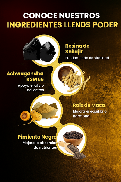 ✨ ¡Oferta Especial! Shilajit Satoomi Black + Regalos Exclusivos: Gel Íntimo Chocolate + Gummies Viking – Potencia tu Salud y Energía Hoy💪