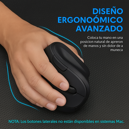 🎁 ¡Llévate el Mouse Inalámbrico Vertical + Un Reloj Inteligente y unos Audífonos totalmente GRATIS!